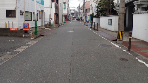 道路設計施工前